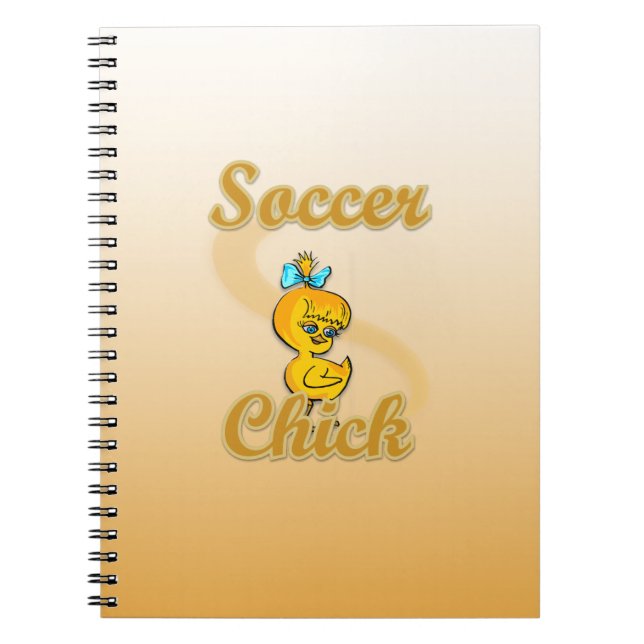 Soccer Chick Notizblock (Vorderseite)