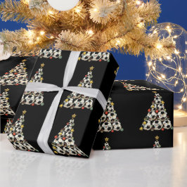 Soccer Christmas Tree Geschenkpapier
