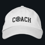Soccer Coach Cap Bestickte Kappe<br><div class="desc">Bestickte Kappe für Fußball .. Ideal für Fans ... Spieler .. von Ricaso</div>