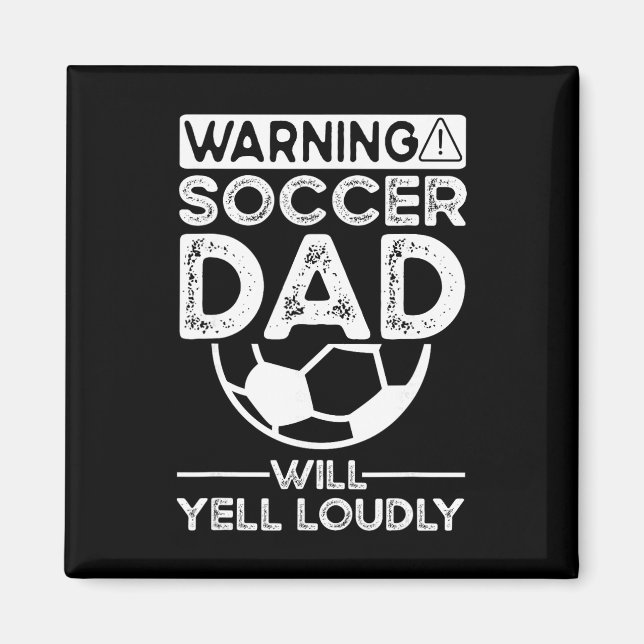 Soccer Dad _7  Magnet (Vorne)