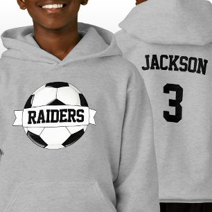 Soccer des garçons Équipe personnalisée & Nom e
