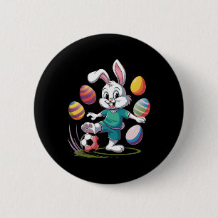 Soccer Easter Shirt Jungs Kinder Ostern Sonniger F Button