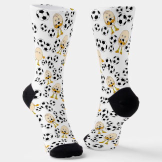 Soccer Egghead Muster Socken