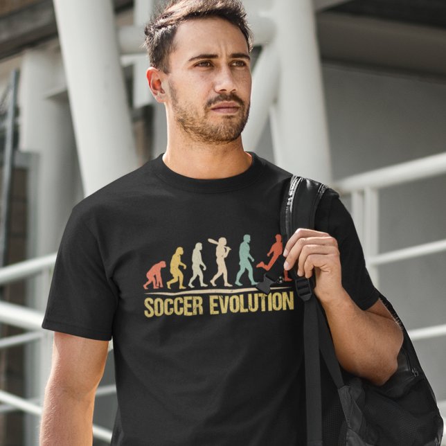 Soccer Evolution – Human Evolution to Soccer Lover Tri-Blend Shirt (Von Creator hochgeladen)