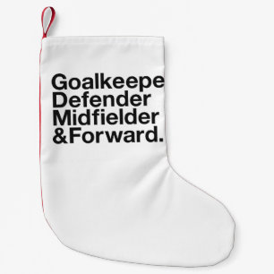 SOCCER Fan Kleiner Weihnachtsstrumpf