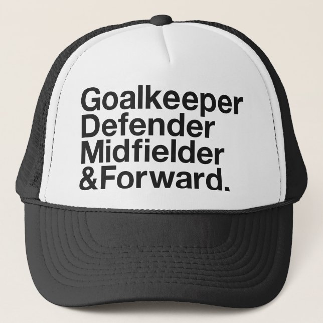 SOCCER Fan Truckerkappe (Vorderseite)
