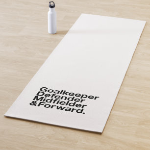 SOCCER Fan Yogamatte