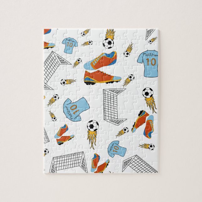 Soccer Football puzzle  (Vertikal)