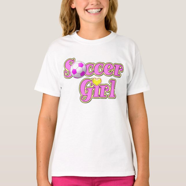 Soccer Girl Shirt (Vorderseite)