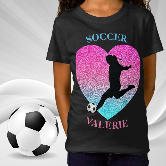 Soccer Girl T - Shirt (Von Creator hochgeladen)