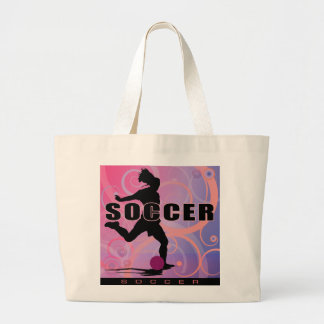 soccer-girls2 jumbo stoffbeutel