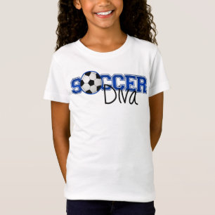 Soccer Girls' Angepasstes Bella Babydoll Shirt