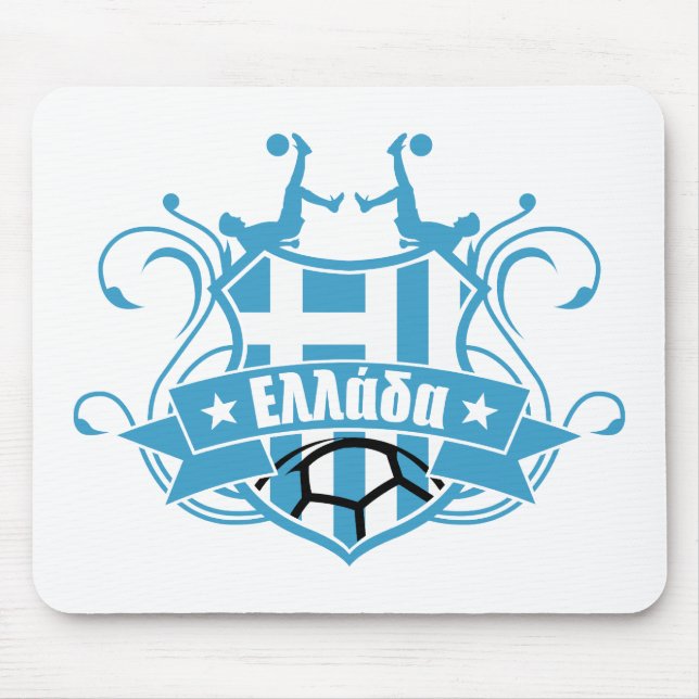 soccer GREECE Mousepad (Vorne)