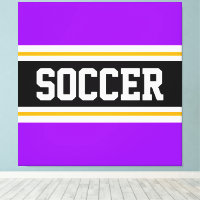 SOCCER Helle, Lila, Schwarz-weiße Streifen