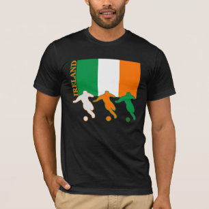 Soccer Irlande T-shirt noir