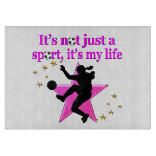 SOCCER IST MEIN LEBEN SCHNEIDEBRETT