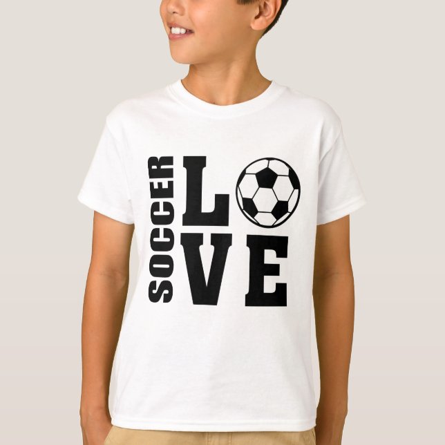 Soccer Love, T-shirt Soccer (Devant)