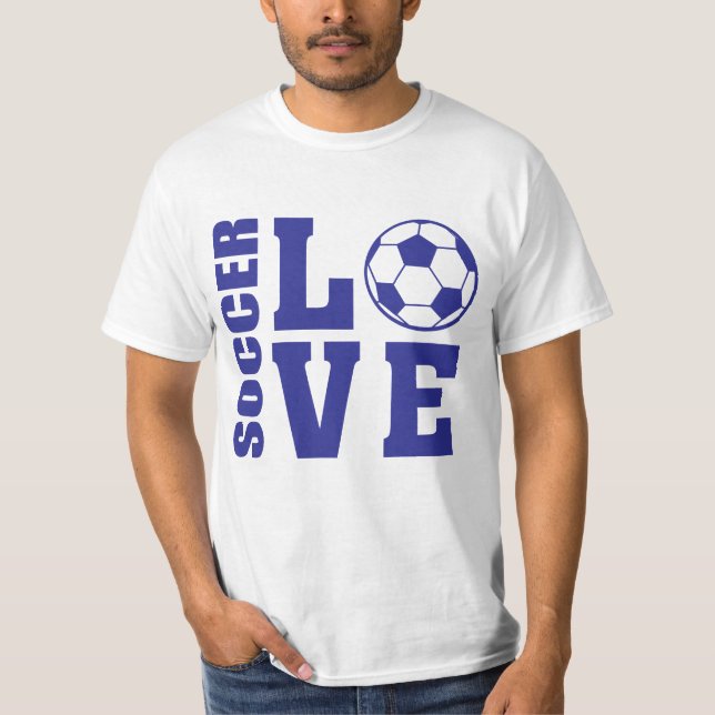 Soccer Love, T-shirt Soccer (Devant)