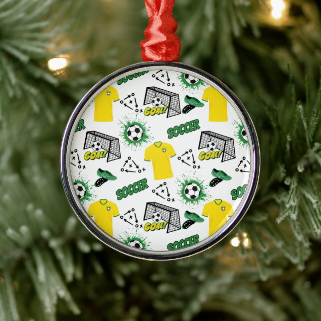 Soccer Lover Christmas Ornament Keepsake (Baum)
