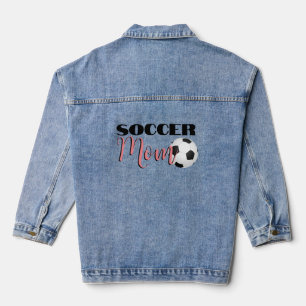 Soccer Maman Denim Jean Veste