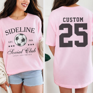 Soccer Mom Sideline Club, Sports Mama Spieltag T-Shirt