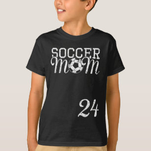 Soccer-Mom-Trikot Nummer 24 Lieblingsspieler #24 T T-Shirt