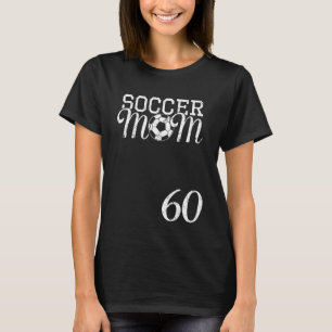 Soccer-Mom-Trikotnummer 60 Lieblingsspieler #60 Te T-Shirt
