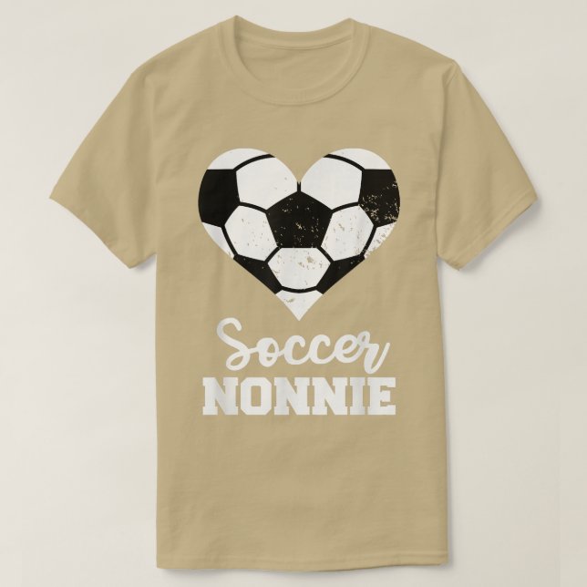 Soccer Nonnie Funny Soccer Player Nonnie T-Shirt (Design vorne)