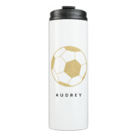 Soccer Party Sports Nom personnalisé Bouteille d'e