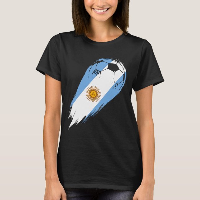 Soccer Player Of Pride Argentina  T-Shirt (Vorderseite)