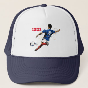 Soccer Player Trucker Hat Truckerkappe