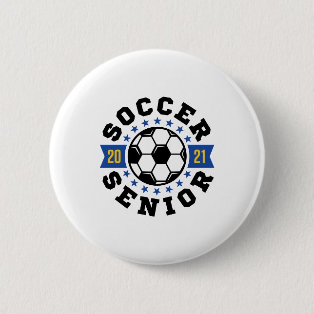 Soccer Senior 2021 Button (Vorderseite)