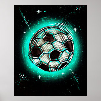 soccer star poster