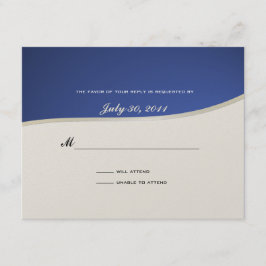 Soccer Theme Response Card RSVP Karte