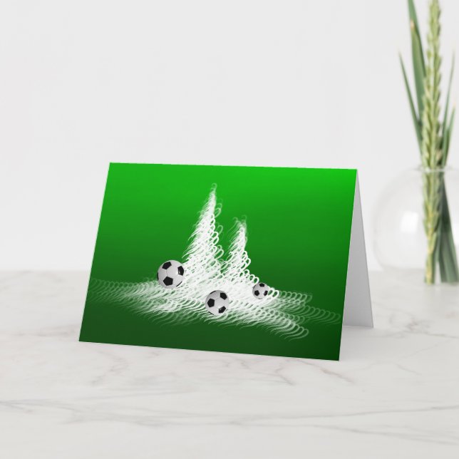 Soccer Trees 2025 - Carte Noël/Fêtes (Devant)