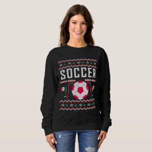 Soccer Ugly Christmas Sweater Sweatshirt
