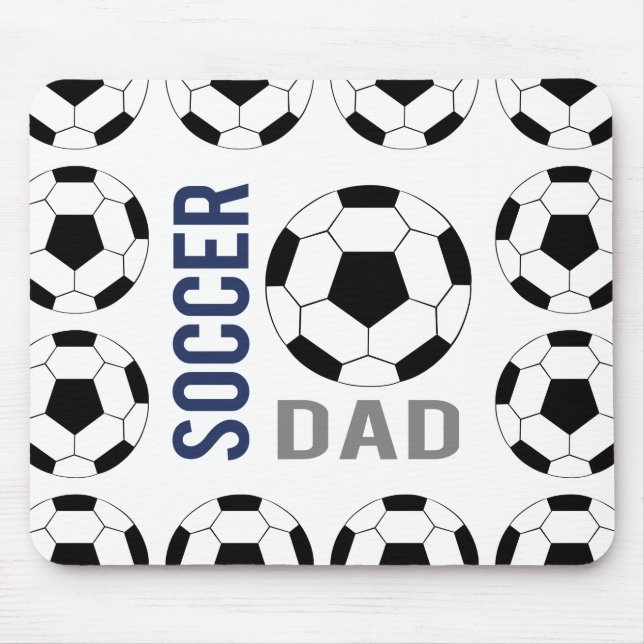 Soccer Vater Mouse Pad Mousepad (Vorne)