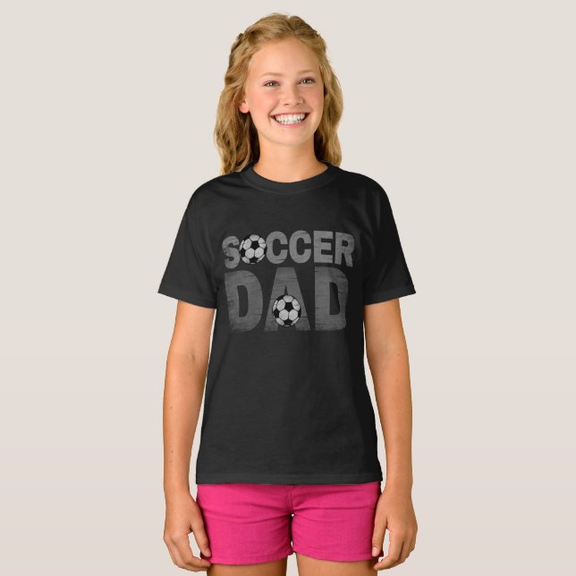 SOCCER VATER T - SHIRT (Vorne ganz)