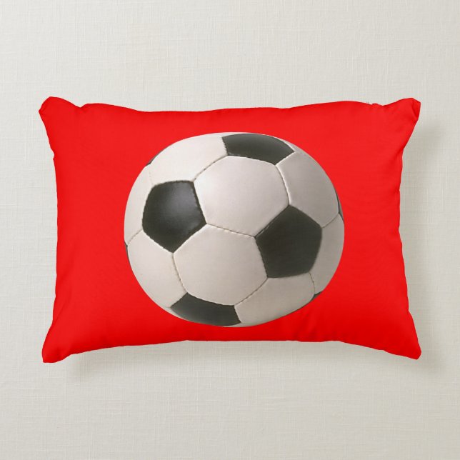 Soccerball Dekokissen (Vorderseite)