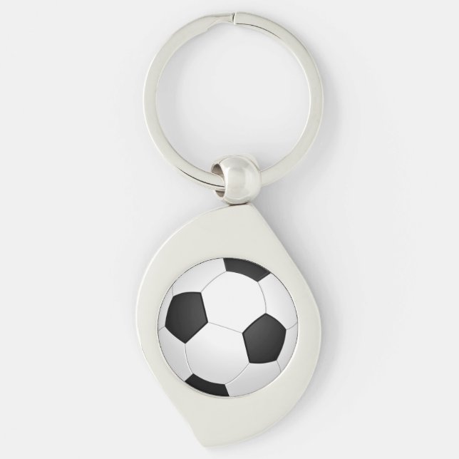 Soccerball-Schlüsselanhänger Schlüsselanhänger (Vorderseite)