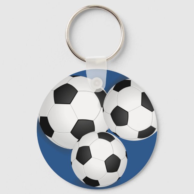 Soccerball-Schlüsselanhänger Schlüsselanhänger (Vorderseite)