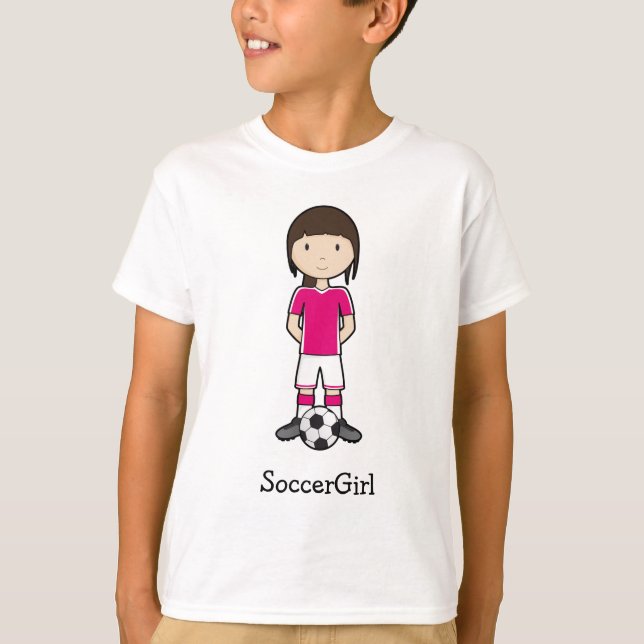 SoccerGirl T-Shirt (Vorderseite)