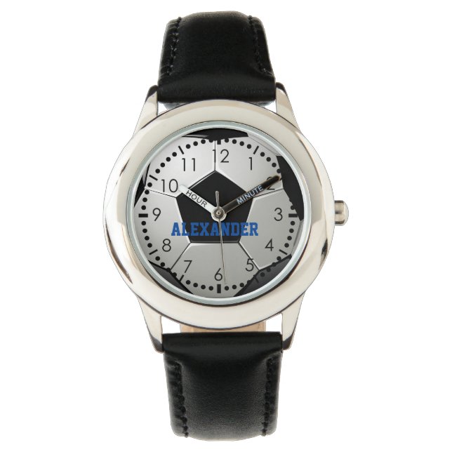 Soccername anpassen armbanduhr (Vorderseite)