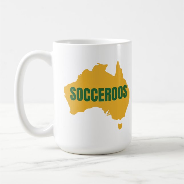 Socceroos Kaffeetasse (Links)