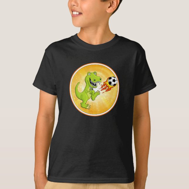 Soccersaurus T-Shirt (Vorderseite)