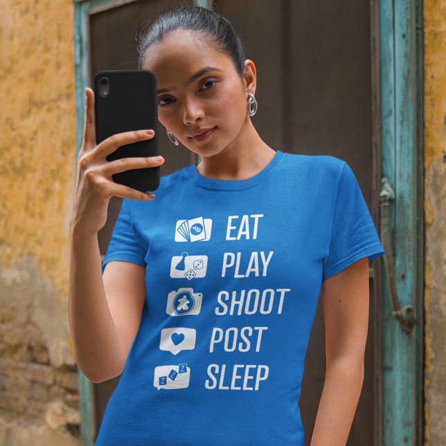 Social Media Gamer Womens Shirt (Von Creator hochgeladen)