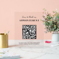Social Media QR Code Beauté Business Salon Paiemen