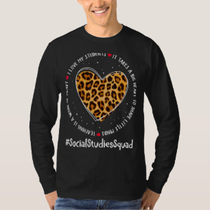 Social Studies Squad Admin Bewertung Woche zurück T-Shirt