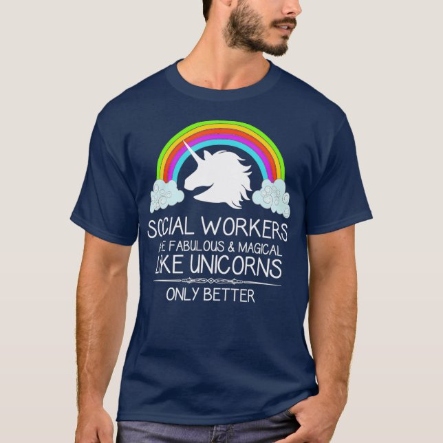 Social Worker Gifts  Social Workers Are Like T-Shirt (Vorderseite)