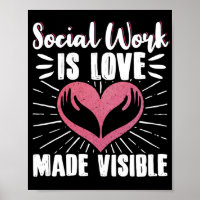 Social Worker Social Work is Love Made Vue